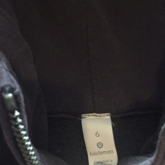 Lululemon Scuba Zip- Up Hoodie - Dark Purple - Picture 6 of 7